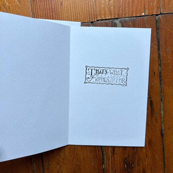 Floral Friendship Greeting Card - Picture 4 of 5